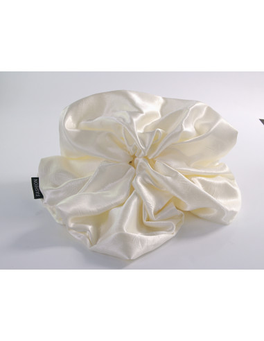 GUMKA DUŻA SCRUNCHIE SATYNOWA  XXXL SATYNA ŚR....