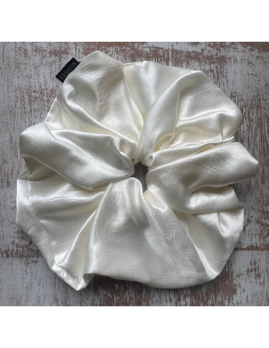 GUMKA DUŻA SCRUNCHIE SATYNOWA  XXXL SATYNA ŚR....