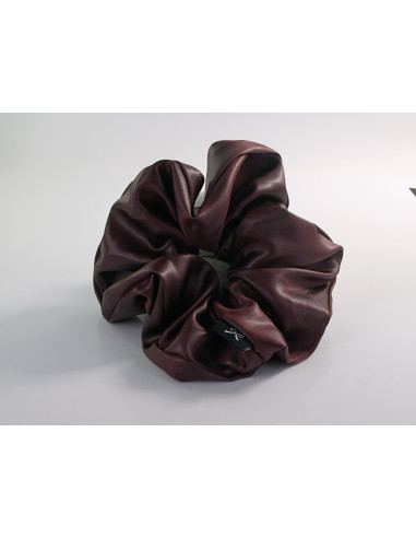 GUMKA DUŻA SCRUNCHIE MEGA XXXL  ŚR. 18 CM BORDO...