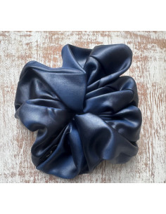 GUMKA DUŻA SCRUNCHIE MEGA XXXL  ŚR. 18 CM GRANATOWY... 2