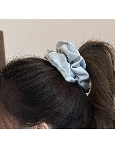 GUMKA DUŻA SCRUNCHIE   XL SATYNA ŚR. 14 CM...