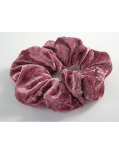 GUMKA DUŻA SCRUNCHIE MEGA XXL AKSAMITNA ŚR. 14 CM BRUDNY RÓŻ