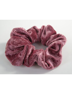 GUMKA DUŻA SCRUNCHIE MEGA XXL AKSAMITNA ŚR. 14 CM BRUDNY RÓŻ 2