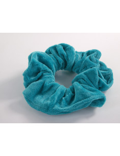 GUMKA DUŻA SCRUNCHIE MEGA XXL AKSAMITNA ŚR. 14 CM TURKUSOWY