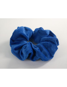 GUMKA DUŻA SCRUNCHIE MEGA XXL AKSAMITNA ŚR. 14 CM CHABROWY