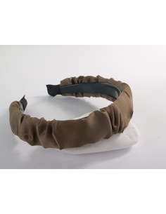 OPASKA do Włosów MARSZCZONA WARKOCZ   Lolita Akcesoria TAUPE 2