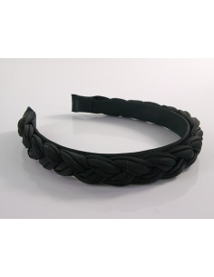 OPASKA do Włosów PLECIONA WARKOCZ SATYNA Lolita Akcesoria...