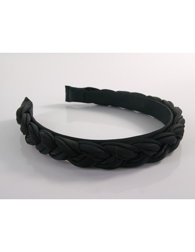 OPASKA do Włosów PLECIONA WARKOCZ SATYNA Lolita...