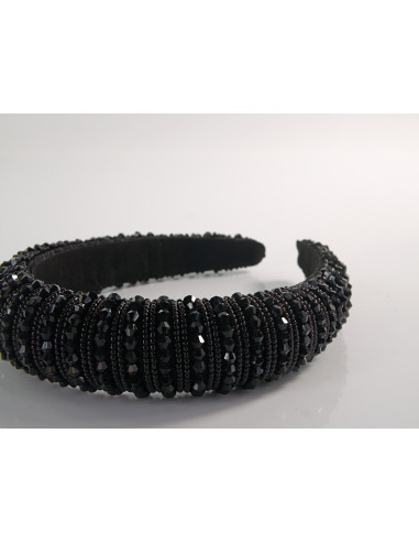 OPASKA do Włosów WIECZOROWA Z KORALIKAMI...