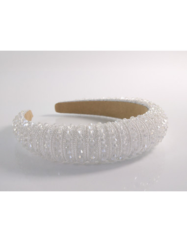 OPASKA do Włosów WIECZOROWA Z KORALIKAMI...