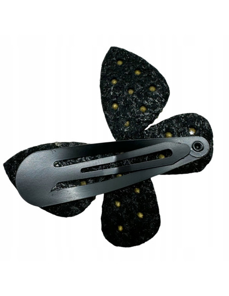 Spinka do włosów BŁYSZCZĄCY WIECZOROWY MOTYL AKCESORIA LOLITA