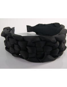 OPASKA do Włosów PLECIONA SZEROKA SATYNA Lolita Akcesoria...