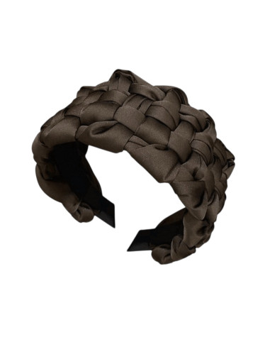 OPASKA do Włosów PLECIONA SZEROKA SATYNA Lolita...