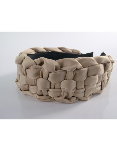 OPASKA do Włosów PLECIONA SZEROKA SATYNA Lolita...