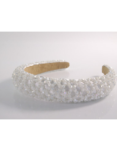 OPASKA do Włosów WIECZOROWA Z KORALIKAMI...