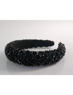 OPASKA do Włosów WIECZOROWA Z KORALIKAMI FASCYNATOR...