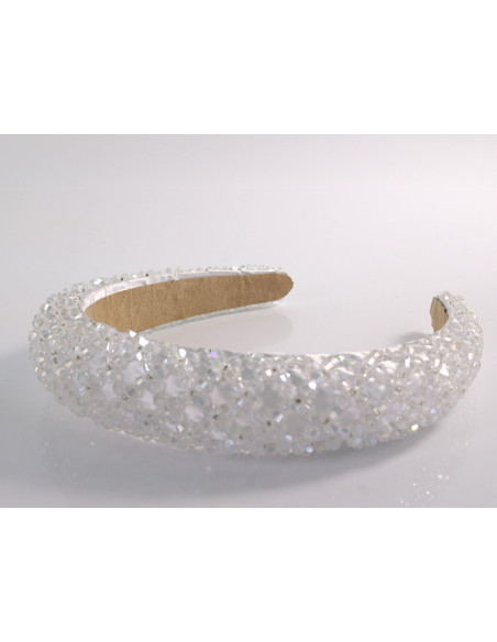 OPASKA do Włosów WIECZOROWA FASCYNATOR Lolita Akcesoria CRYSTAL