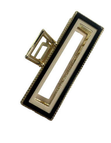 KLAMRA DO WŁOSÓW SZCZĘKOWA PROSTOKĄTNA  Lolita...