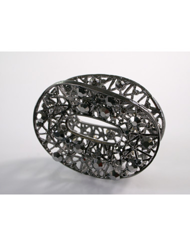 Klamra szczękowa AŻUROWA  do włosów Lolita...