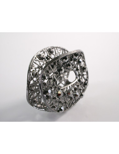 Klamra szczękowa AŻUROWA  do włosów Lolita...