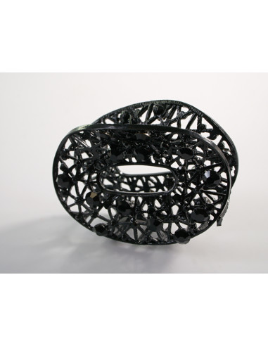 Klamra szczękowa AŻUROWA  do włosów Lolita...