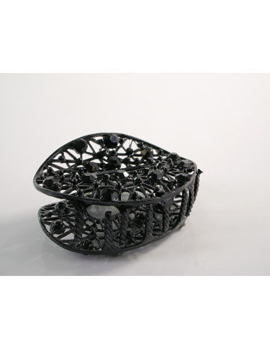 Klamra szczękowa AŻUROWA  do włosów Lolita...