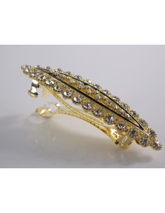 KLAMRA SZCZĘKOWA AZUROWA ZŁOTA LOLITA AKCESORIA ZŁOTY Z...