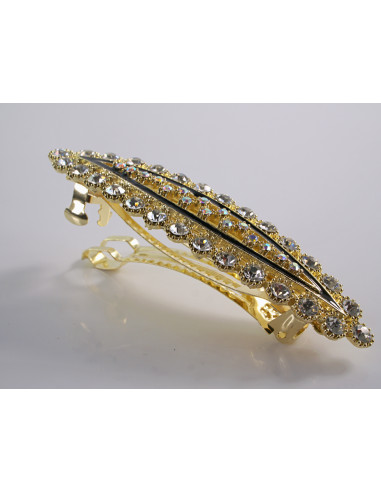 KLAMRA FRANCUSKA AZUROWA ZŁOTA LOLITA AKCESORIA...