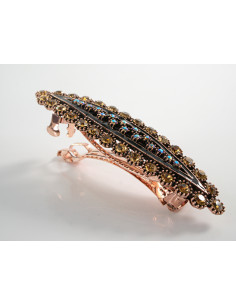 KLAMRA SZCZĘKOWA AZUROWA MIEDZIANA LOLITA AKCESORIA Z...