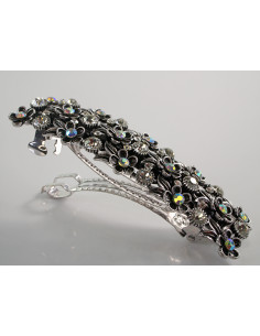 KLAMRA SZCZĘKOWA AZUROWA  LOLITA AKCESORIA KWIATUSZKI Z... 2