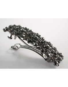 KLAMRA SZCZĘKOWA AZUROWA  LOLITA AKCESORIA KWIATUSZKI  Z...