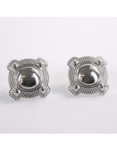 Kolczyki SREBRNE MARYNARSKIE GUZIKI  LOLITA AKCESORIA...