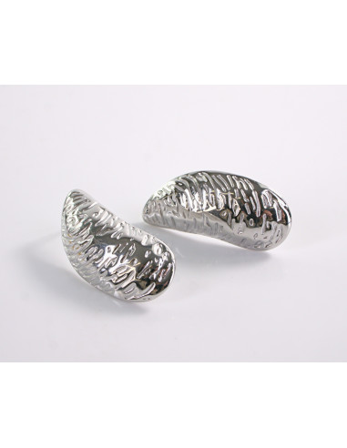 Kolczyki SREBRNE ASYMETRYCZNE KROPLE LOLITA...