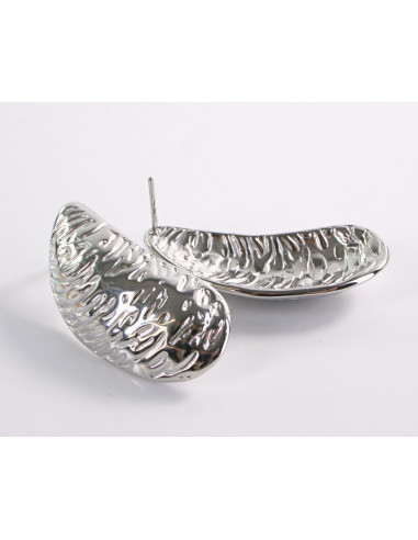 Kolczyki SREBRNE ASYMETRYCZNE KROPLE LOLITA...