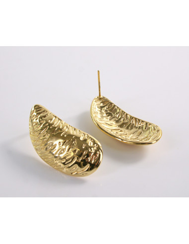 Kolczyki ZŁOTE ASYMETRYCZNE KROPLE LOLITA...