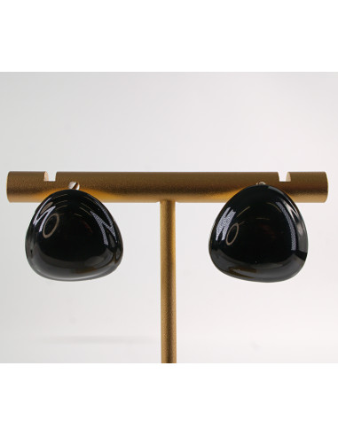 Kolczyki NIEREGULARNE CZARNE    LOLITA...