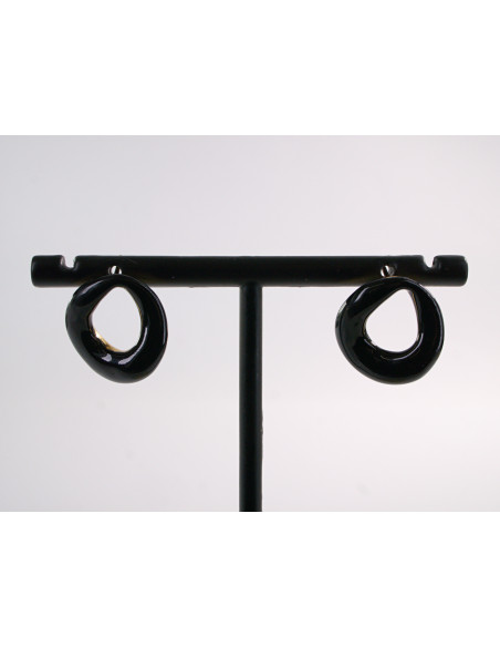 Kolczyki NIEREGULARNE ASYMETRYCZNE KÓŁKA LOLITA AKCESORIA STAL CHIRURGICZNA