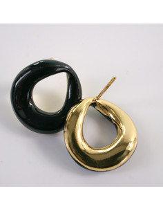 Kolczyki NIEREGULARNE ASYMETRYCZNE KÓŁKA LOLITA AKCESORIA... 2