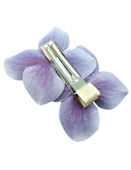 Spinka do włosów KWIAT fioletowa ORCHIDEA HAWAJE KWIATY AKCESORIA LOLITA