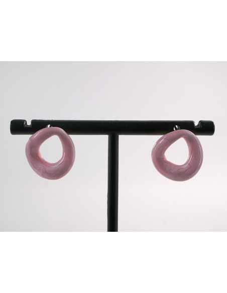 Kolczyki NIEREGULARNE ASYMETRYCZNE KÓŁKA LOLITA AKCESORIA STAL CHIRURGICZNA