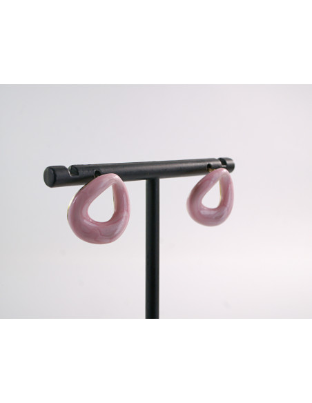 Kolczyki NIEREGULARNE ASYMETRYCZNE KÓŁKA LOLITA AKCESORIA STAL CHIRURGICZNA