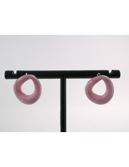 Kolczyki NIEREGULARNE ASYMETRYCZNE KÓŁKA LOLITA AKCESORIA STAL CHIRURGICZNA