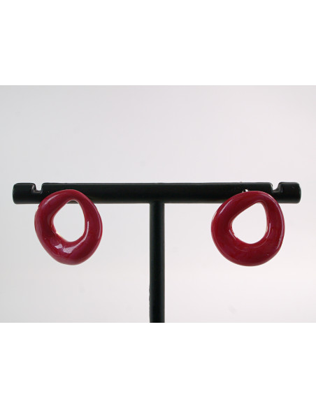 Kolczyki NIEREGULARNE ASYMETRYCZNE KÓŁKA LOLITA AKCESORIA STAL CHIRURGICZNA