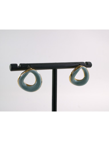 Kolczyki NIEREGULARNE ASYMETRYCZNE KÓŁKA LOLITA...