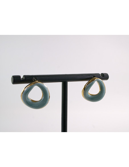 Kolczyki NIEREGULARNE ASYMETRYCZNE KÓŁKA LOLITA AKCESORIA STAL CHIRURGICZNA