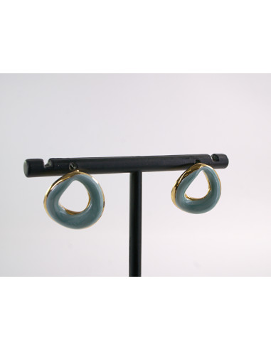 Kolczyki NIEREGULARNE ASYMETRYCZNE KÓŁKA LOLITA...