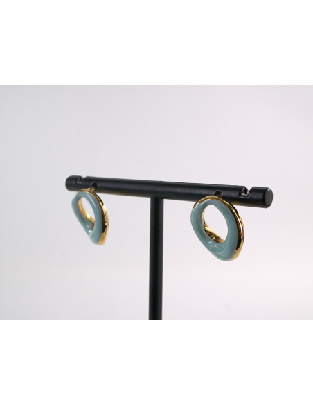 Kolczyki NIEREGULARNE ASYMETRYCZNE KÓŁKA LOLITA AKCESORIA STAL CHIRURGICZNA