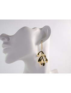 Kolczyki ZŁOTE LISCIE LISTKI   LOLITA AKCESORIA STAL... 2