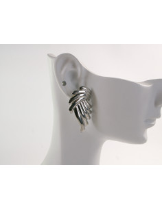 Kolczyki SREBRNE WACHLARZE  STAL CHIRURGICZNA LOLITA... 2