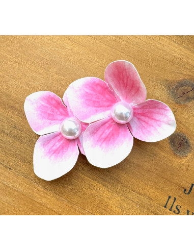 Spinka do włosów KWIAT RÓŻOWA ORCHIDEA HAWAJE...